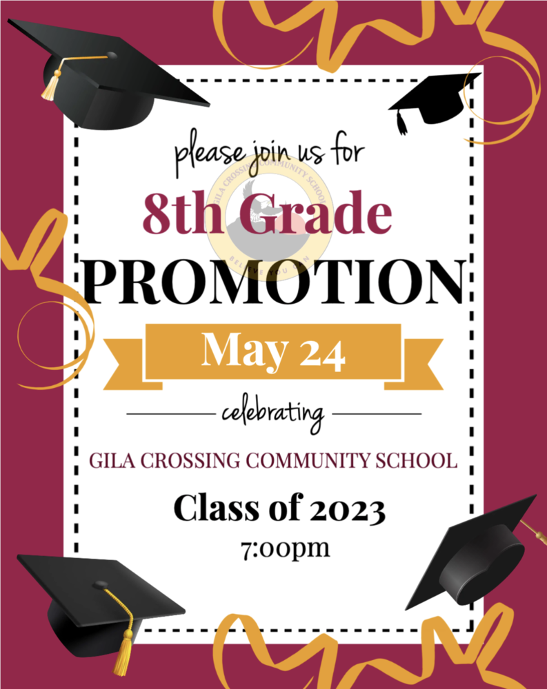 8th Grade Banquet and Promotion 2023 | Gila Crossing Community School