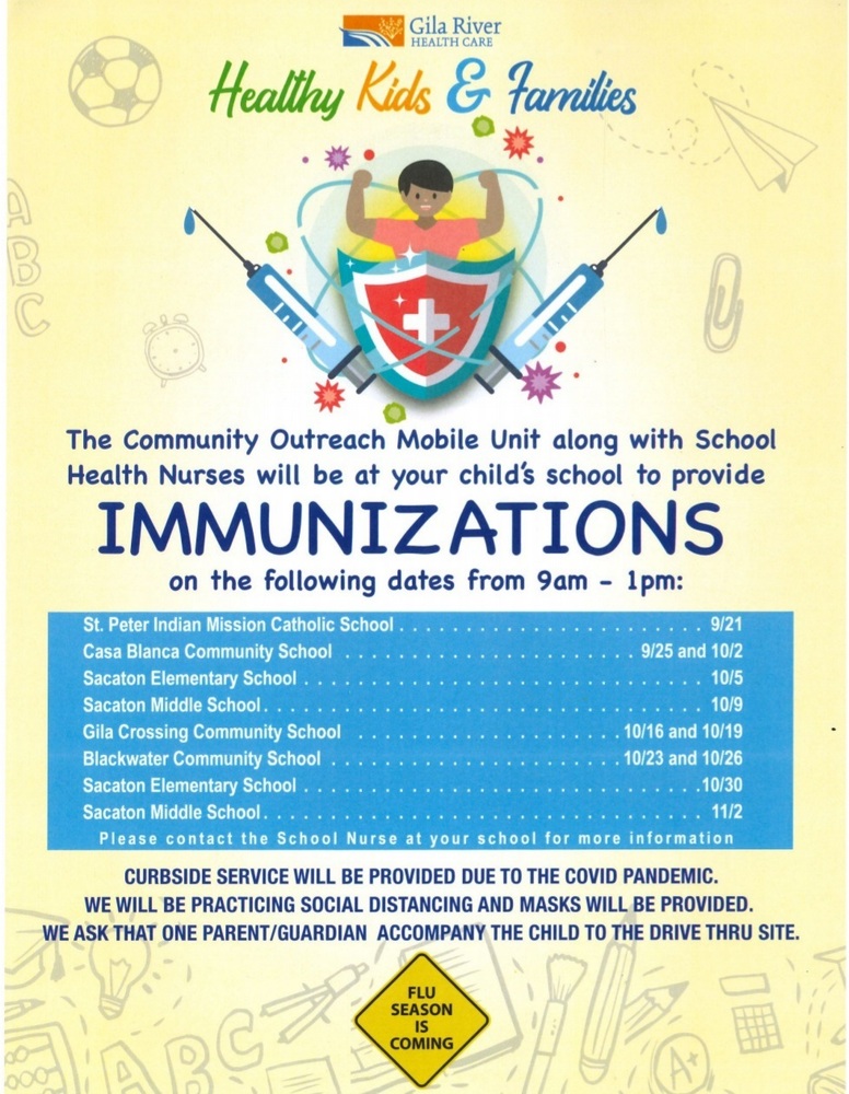 DRIVE THRU IMMUNIZATION SITE