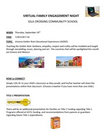 Family Engagement Night