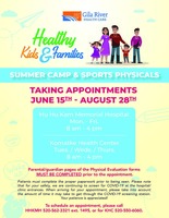 Summer Camp and Sports Physicals